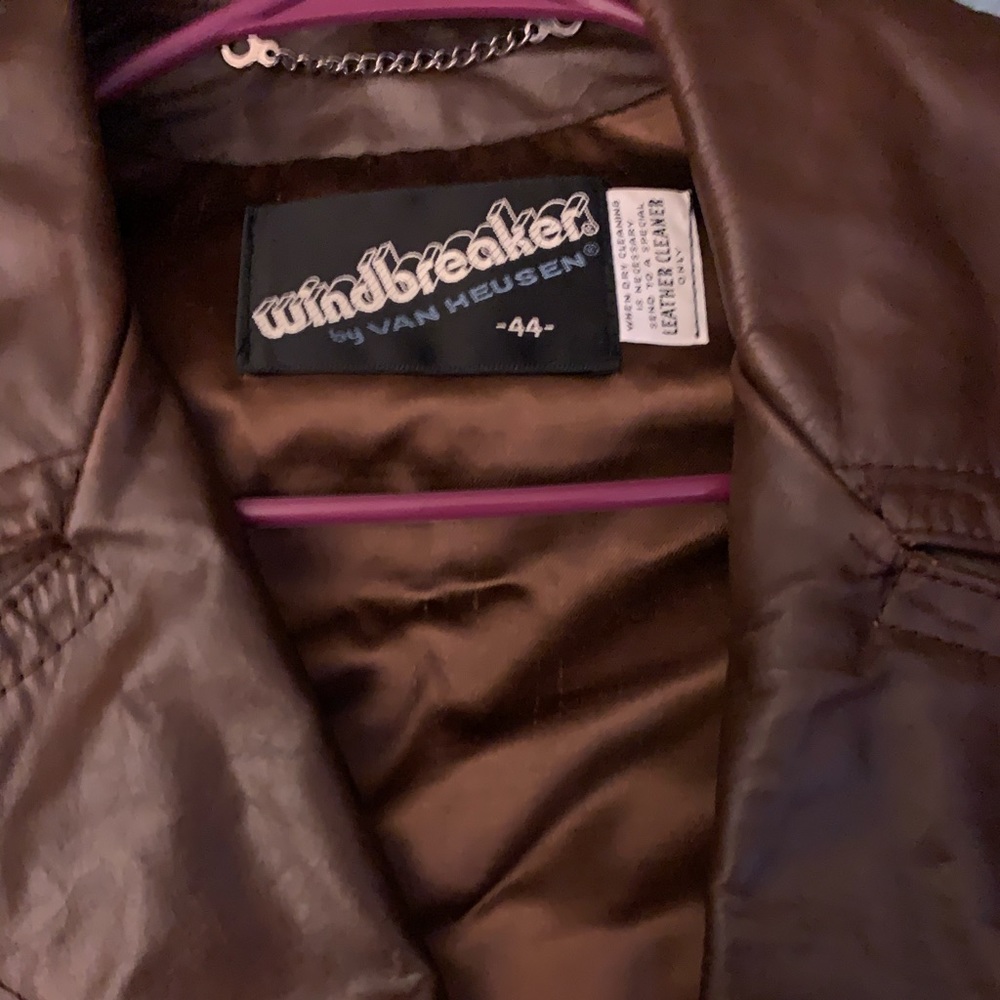 Leather jacket